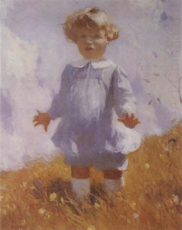 Boy in Blue, Frank Benson